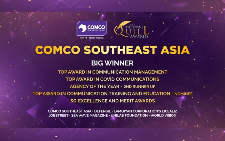 COMCO SEA Wins Big in the 19th Philippine Quill