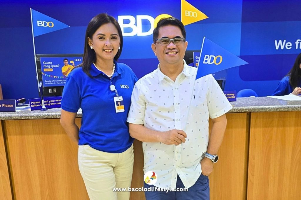 With Ms. Jojie Mae Salvallon - BDO East Branch Head