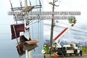 Negros Power Restores Electricity After Tornado Causes Power Outages in Murcia and Alijis