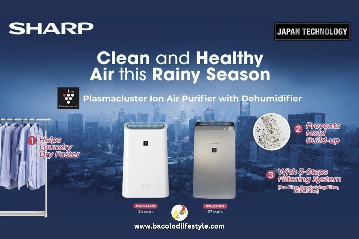 Stay Comfortable This Rainy Season with SHARP Plasmacluster Air Purifier