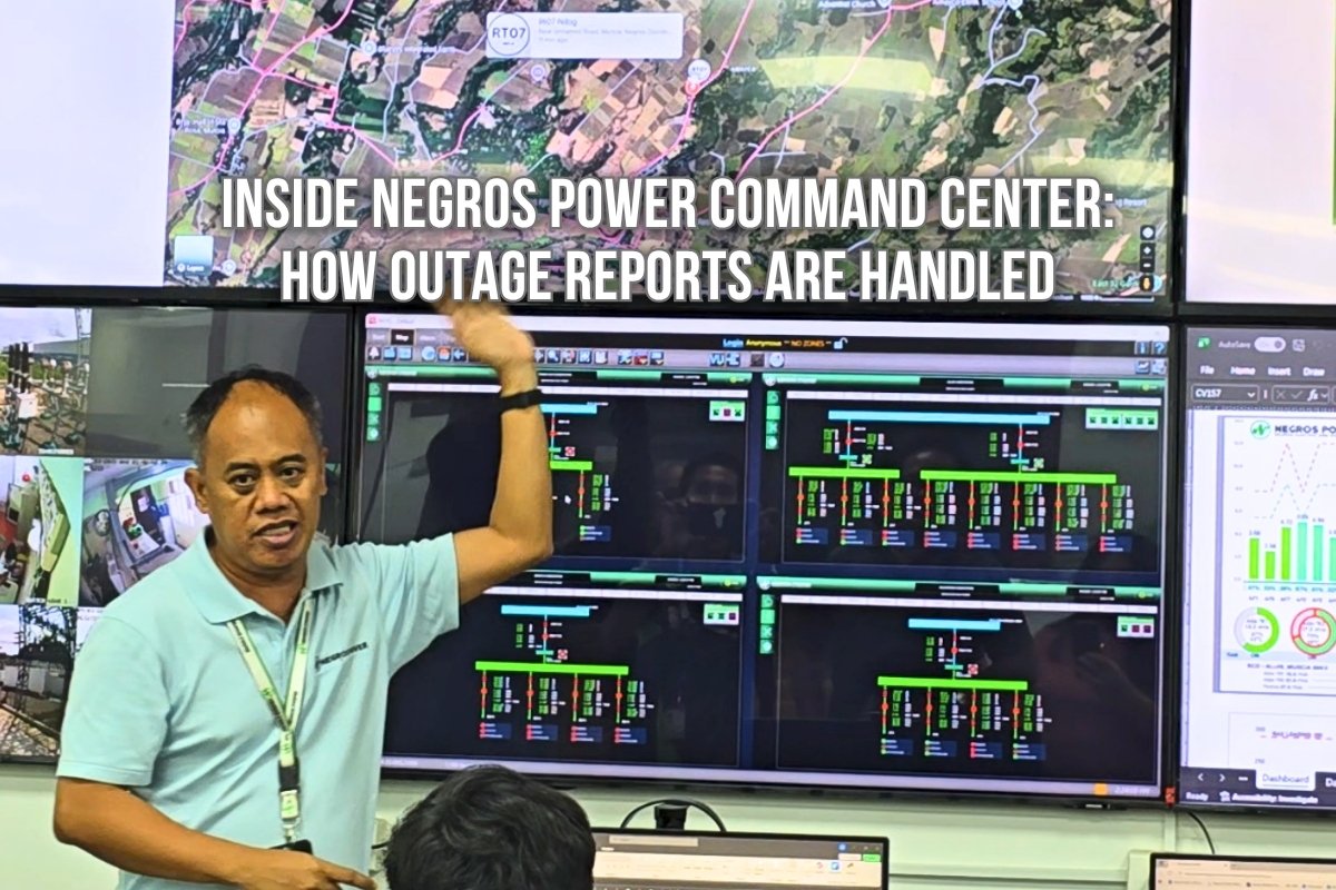 Inside Negros Power Command Center How Outage Reports Are Handled