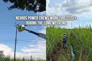 Negros Power Crews Work Tirelessly During the Long Weekend