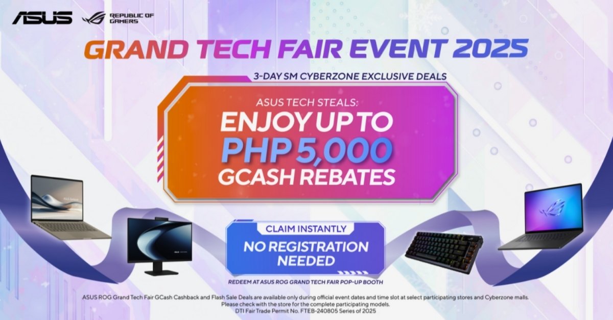 3 Exciting Days of Prizes, Freebies, and Up to PHP 5,000 Rebates
