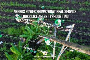 Negros Power Shows What Real Service Looks Like After Typhoon Tino