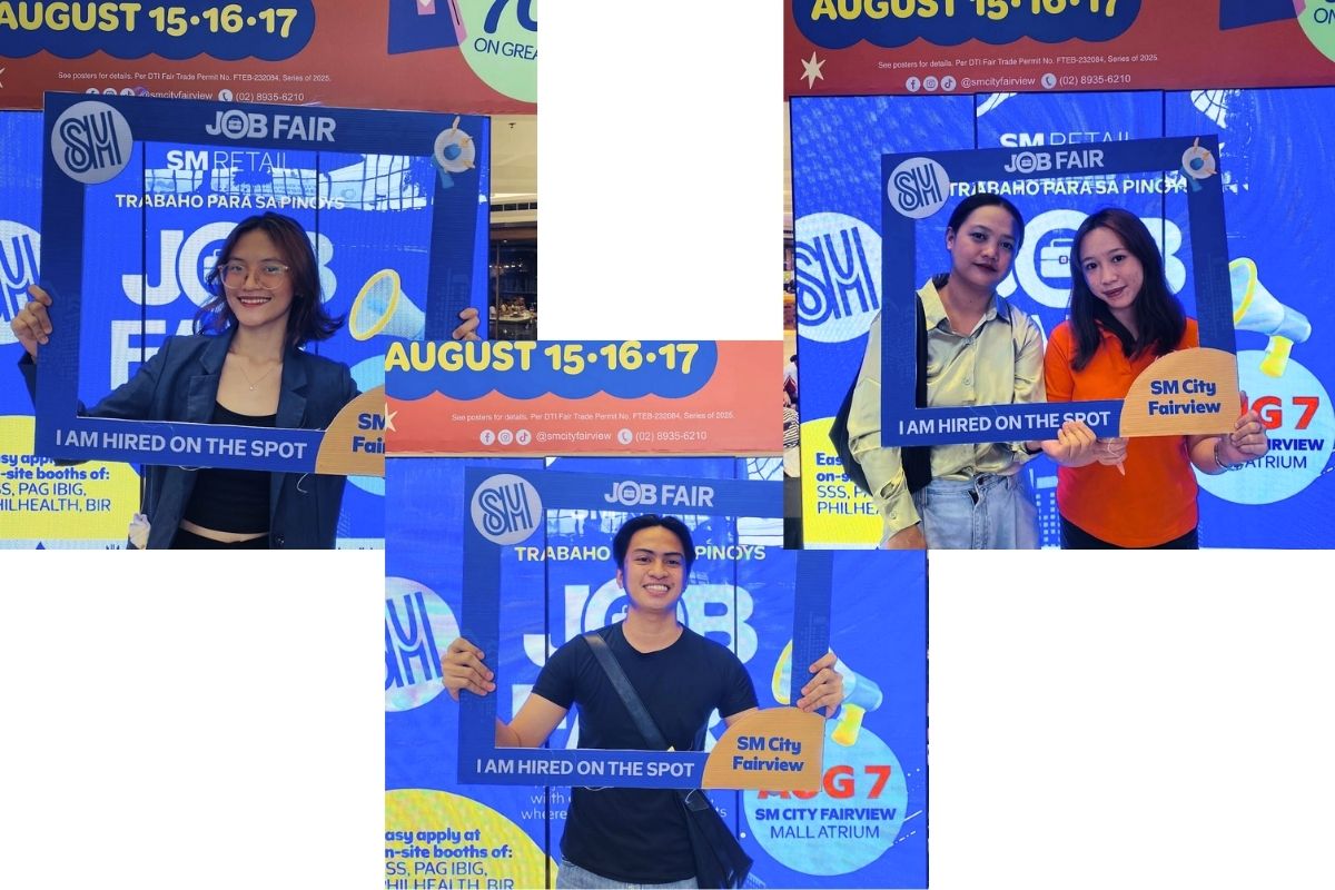 On-the-spot hiring &ndash; happy jobseekers walk away with job offers in hand, proving that SM Job Fairs are more than events &mdash; they&rsquo;re gateways to livelihood.