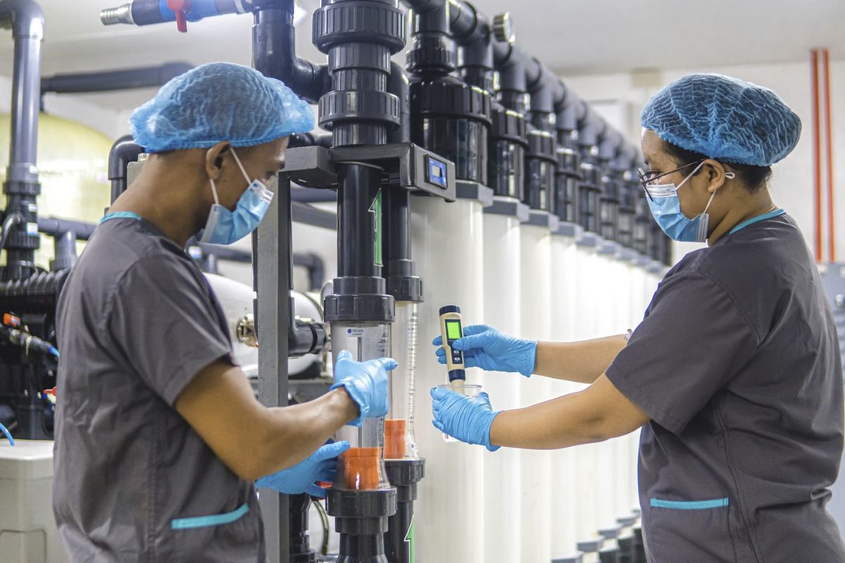 SM City Baguio converts collected rainwater into potable-grade water