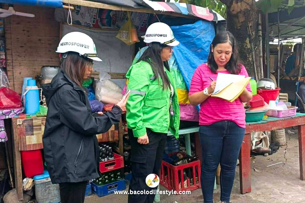 Negros Power Donates Relief Goods to Barangay 10 Fire Victims