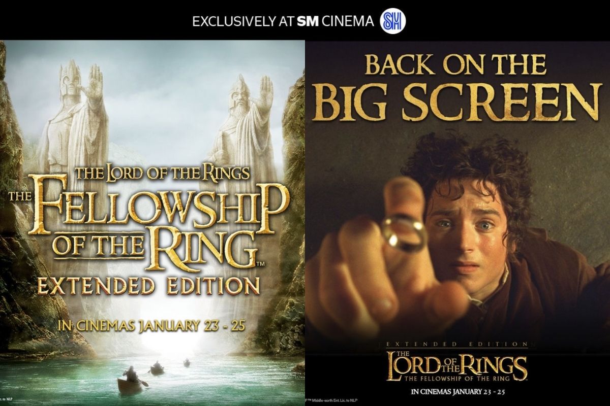 Return to Middle-earth &ldquo;The Lord of the Rings The Fellowship of the Ring&rdquo; Extended Edition Hits SM Cinemas