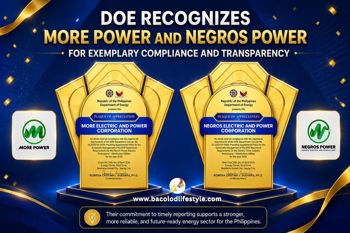DOE Honors MORE Power and Negros Power Compliance