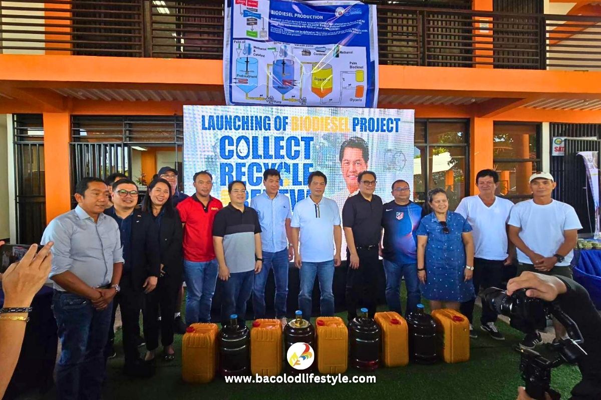 Launching of the Bio-diesel project led by Cong. Albee Benitez