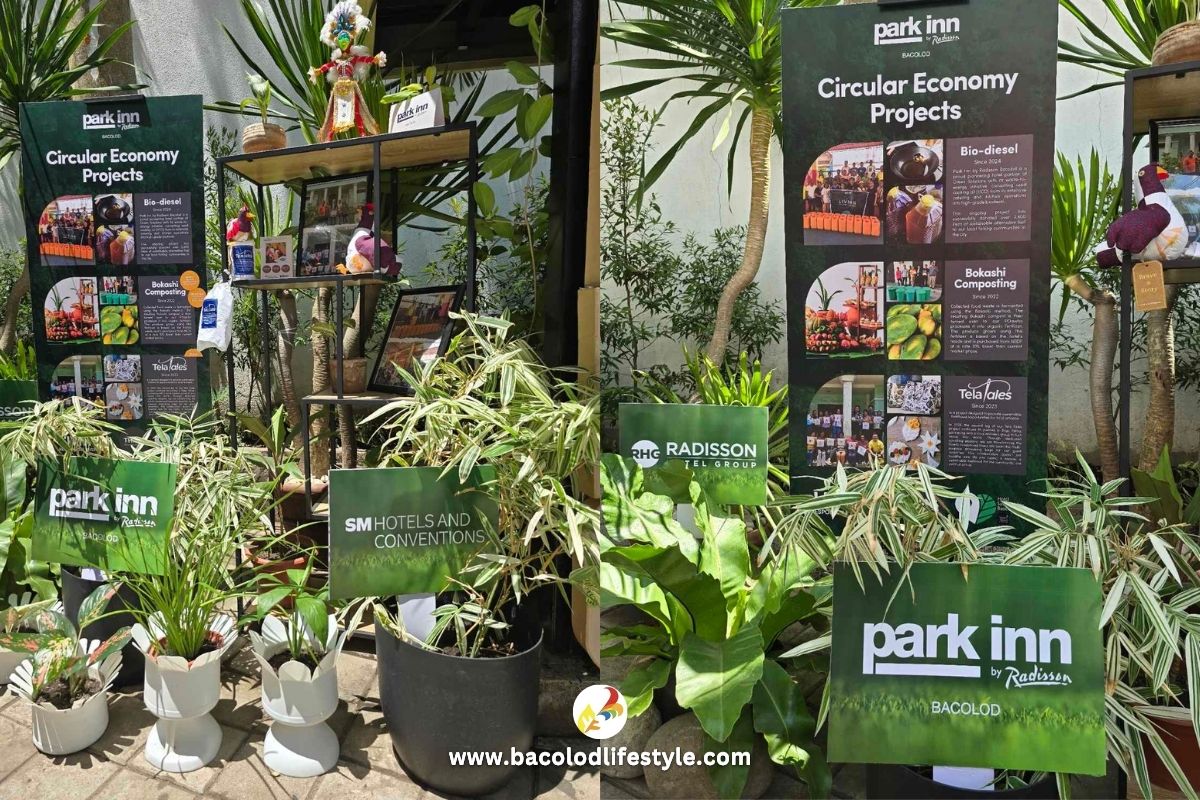Park Inn by Radisson Circular Economy corner at Panaad sang Negros Festival
