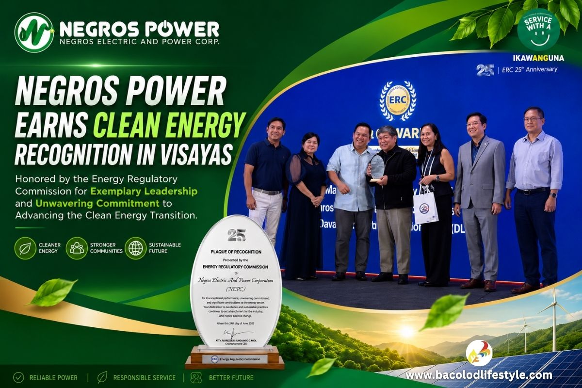 Negros Power Earns Clean Energy Recognition in Visayas