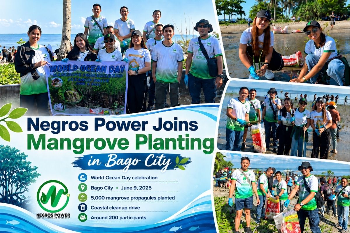 Negros Power Joins Mangrove Planting in Bago City